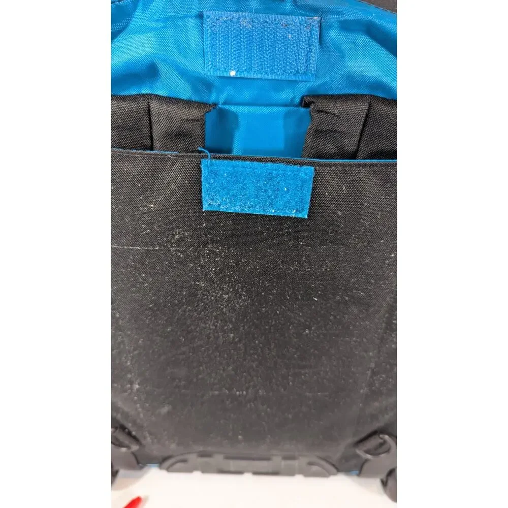 Jansport Wheeled Superbreak Rolling Backpack The 9 Carry Luggage Suitcase Blue